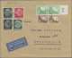 Delcampe - Deutsches Reich: 1928/1942 (ca.), Partie Von 14 Luftpost-Belegen Meist Ins Ausla - Collections