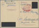 Deutschland Ab 1945 - Gebühr Bezahlt: 1945/1946, Partie Von 55 Karten Mit Aufbra - Autres & Non Classés