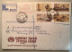 1988 SWA Namibia ATM 2 /Otyimbingue 100/Windhoek Rare FDC Real Mail Frama Cover(Automatenmarken Etiquetas Automatici RSA - Südwestafrika (1923-1990)