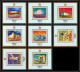 Ajman - 2975/ N°577/584 A Expo'70 Osaka Japan Universal Exhibition 1970 Neuf ** MNH Deluxe Miniature Sheets - 1970 – Osaka (Japón)