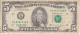 BILLETE DE ESTADOS UNIDOS DE 5 DOLLARS DEL AÑO 1995 LETRA K - DALLAS (BANK NOTE) - Federal Reserve (1928-...)