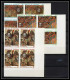 91760 Wallis Et Futuna N° 245/247 Tableau Tableaux Painting 1979 Non Dentelé Imperf ** MNH Bloc 4 - Geschnittene, Druckproben Und Abarten