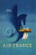 AIR FRANCE MENU ESCALE DU CAIRE AVIATION CIVILE  ANNEES 1950 ??? - Menus