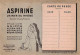 Thème Guignol Et Marionnette    .Le Chat Botté .  Publicité Aspirine         (voir Scan) - Other & Unclassified