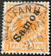 SAMOA.1899.COLONIE ALLEMANDE.MICHEL N°5. OBLITERE.MULIFANUA. 24B5 - Samoa