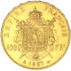 Second-Empire- 100 Francs Napoléon III Tête Nue 1857 Paris - 100 Francs-or