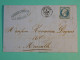 DI 2  FRANCE BELLE LETTRE 1859 BORDEAUX A MARSEILLE  +N°14  +AFF. INTERESSANT+++++ - 1849-1876: Klassieke Periode