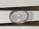 Quartz Rose Naturel Du Brésil - Cabochon 4.68 Carats - 12.2 X 9.4 X 5.7 Mm - Pink Quartz