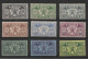 NEW HEBRIDES 1925 SET SG 43/51 MOUNTED MINT Cat £42 - Unused Stamps