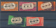 LOT LOTTO 5 RAZOR BLADES WRAPPER -RIVO- LAMETTE DA BARBA LAMES DE RASOIR  Vintage Old - Lames De Rasoir