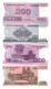 NORTH KOREA  5-10-50-100-200-500-1000-2000-5000 Won 2002-2008 Series 9 PCS SET UNC - Corée Du Nord