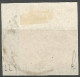 Timbre De 1857/62 ( Strubel / N°22G / Signé Marchand ) - Usati