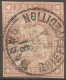 Timbre De 1857/62 ( Strubel / N°24G / Signé Marchand ) - Oblitérés