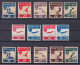 ROMANIA 1946, Sc# 628-61, B340, C26, CB6, Sports, MH - Neufs