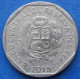 PERU - 50 Centimos 2015 KM# 307.4 Monetary Reform (1991) - Edelweiss Coins - Peru