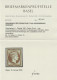 498 Greece Grecia - 1861 - Testa Di Mercurio, 1 Lep. Cioccolato N. 1b, Hellas N. 1c. Cert. Eichel. Lux - Oblitérés