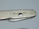 Delcampe - -ANCIEN COUTEAU De FUMEUR JOHN WATTS SHEFFIELD PLAQUETTES ARGENT ANGLAIS   E - Knives