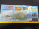 3-1-2024 (3 X 12) Cover Posted From Hong Kong To Australia - 2004 (with Numerous Stamps) CONCORDE At Back - Storia Postale