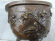 Delcampe - Ancien Brule Parfum Bronze Décor Oiseaux Chauves Souris Japon Epoque Meiji - Asian Art