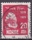 NO015C – NORVEGE - NORWAY – 1928 – HENRIK IBSEN – SG # 202 USED - Gebraucht