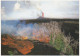 Big Island Of Hawaii, Hawaii Volcanoes National Park, Kiauea's Pu'u O'o Vent In Background, C1980s Vintage Postcard - Hawaï