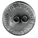 SAARLAND  / 100 FRANKEN / 1955 - 100 Franchi