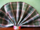 Tissu Madras Modele "Tartan" Dimensions 70x65cm - Frais Du Site Déduits - Laces & Cloth