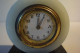 C38 Ancienne Horloge Avec Pied En Marbre Noir - Clocks