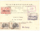 Greece PC Stamps Surcharged Greek Censor 226 1945 > France Paris - Lettres & Documents