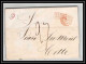 41335 Lettre LAC Allemagne Deutschland Varel Bremen Prusse VALENCIENNES 1849 Cette Herault France Marque D'entree - Entry Postmarks