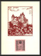 85580/ Maury N°4/6 Grève De Saumur 1953 Rose Chateau Castle Serie Sur 3 Cartes Anniversaire - Autres & Non Classés