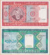 Mauritania Set Of 2 Unissued Banknotes - 1000 Ouguiya 1981 P-3D, 1000 Ouguiya 1989 P-7A UNC - Mauritanien