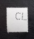 Belgium Used Perfin Stamp - Non Classés