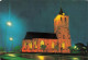 BELGIQUE -  Blankenberge - Vue Générale De L'église St Antoine La Nuit - Carte Postale - Blankenberge