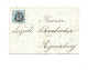 GERMANY DEUTSCHLAND - 1851 BAYERN FORWARDED LETTER BRIEF LETTRE TO REGENSBURG - Autres & Non Classés