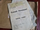 MILITARIA LOT DE 5 DOCUMENTS MAROC ARTILLERIE TRAVAIL PERSONNEL ECOLE D APPLICATION INFANTERIE OFFICIERS DE RESERVE 1957 - Francese