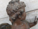 Delcampe - Statue Ange Cupidon Sujet De Pendule Angelot Régule - Metaal