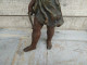 Delcampe - Statue Ange Cupidon Sujet De Pendule Angelot Régule - Metallo