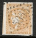 France N°43Ba Bistre Orangé Pâle Oblitéré G.C 5055 Philippeville Cote 200€ - 1870 Emission De Bordeaux