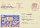 BELGIUM VILLAGE POSTMARKS  DILBEEK D SC With Dots 1963 (Postal Stationery 2 F, PUBLIBEL 1924) - Postmarks - Points