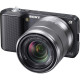 Delcampe - No Need Spend $2,500+! Sony MIRRORLESS Interchange Lens Video Camera + Zoom Lens + Battery - Appareils Photo