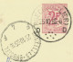 BELGIUM VILLAGE POSTMARKS  BOECHOUT (LIER) D SC With Dots Also Arrival-SC BRUXELLES-BRUSSEL F 4 1965 (Postal Stationery - Postmarks - Points