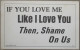 USA IF YOU LOVE ME LIKE I LOVE YOU YTHEN SHAME ON US CARD POSTCARD CARTE POSTALE POSTKARTE CARTOLINA ANSICHTSKARTE - Long Beach