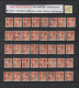 Delcampe - 1115 De 1957/1959  - 80 Timbres Oblitérations Diverses - Type MOISSONNEUSE - 6f. Brun-jaune - 6 Scan - 1957-1959 Oogst