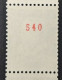 Delcampe - Variété Griffure - 3 Roulettes De 11 Palissy Vignettes Expérimentales Avec  N° Rouge - Coil Stamps