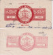 Delcampe - F-EX15129 INDIA FEUDATARY STATE BUNDI REVENUE CUT PAPER DIFFERENT.  - Other & Unclassified