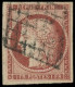 O FRANCE - Poste - 6B, Signé Scheller, Belles Marges: 1f. Carmin-brun - 1849-1850 Ceres