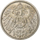 Empire Allemand, Wilhelm II, Mark, 1907, Berlin, Argent, TTB, KM:14 - 1 Mark