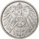 Empire Allemand, Wilhelm II, Mark, 1905, Muldenhütten, Argent, SUP, KM:14 - 1 Mark