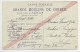 SEMEUSE 10C LIGNEE PERFORE GMC AU RECTO CARTE GRANDS MOULINS DE CORBEIL 1907 SEINE ET OISE - Storia Postale